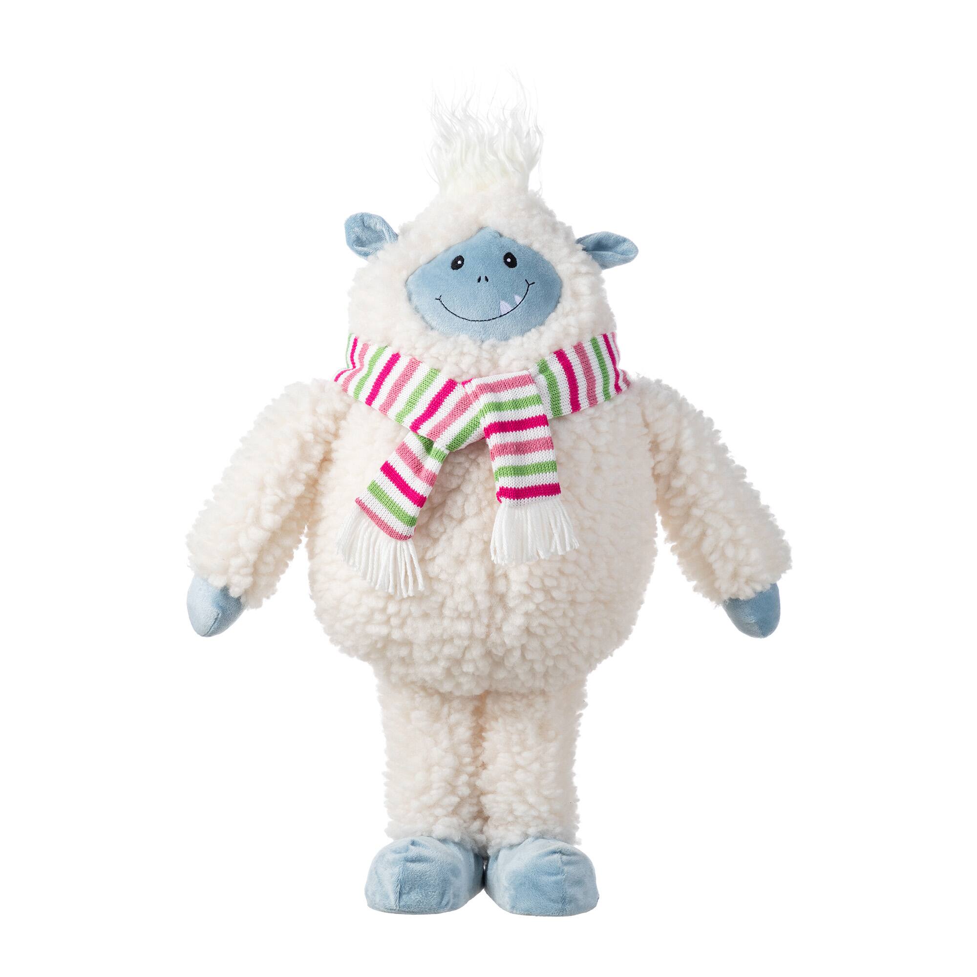 Glitzhome® 22"H Christmas Fabric Standing Yeti